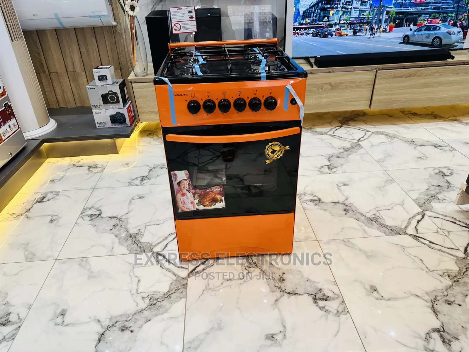 Buy From 10gig Stove Orange Color Gas 50:50 4b Volcano