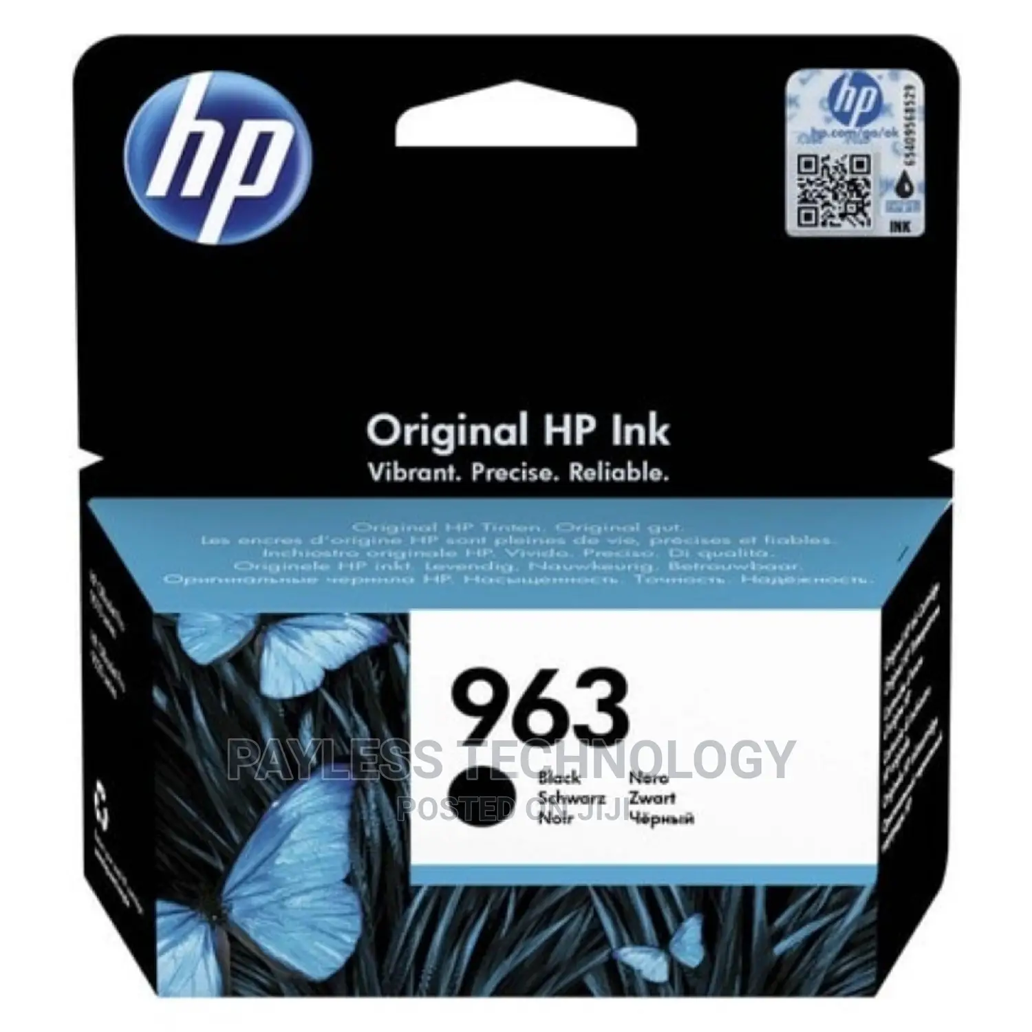 HP Black 963 Ink Cartridges