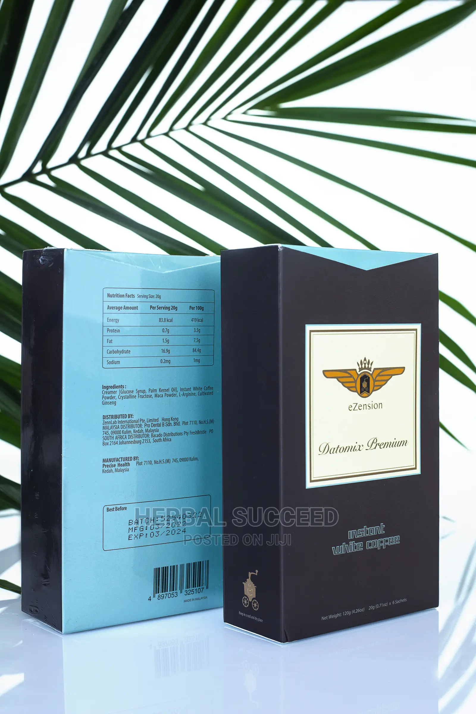Datomix Premium Instant White Coffee for Long Lasting in Bed