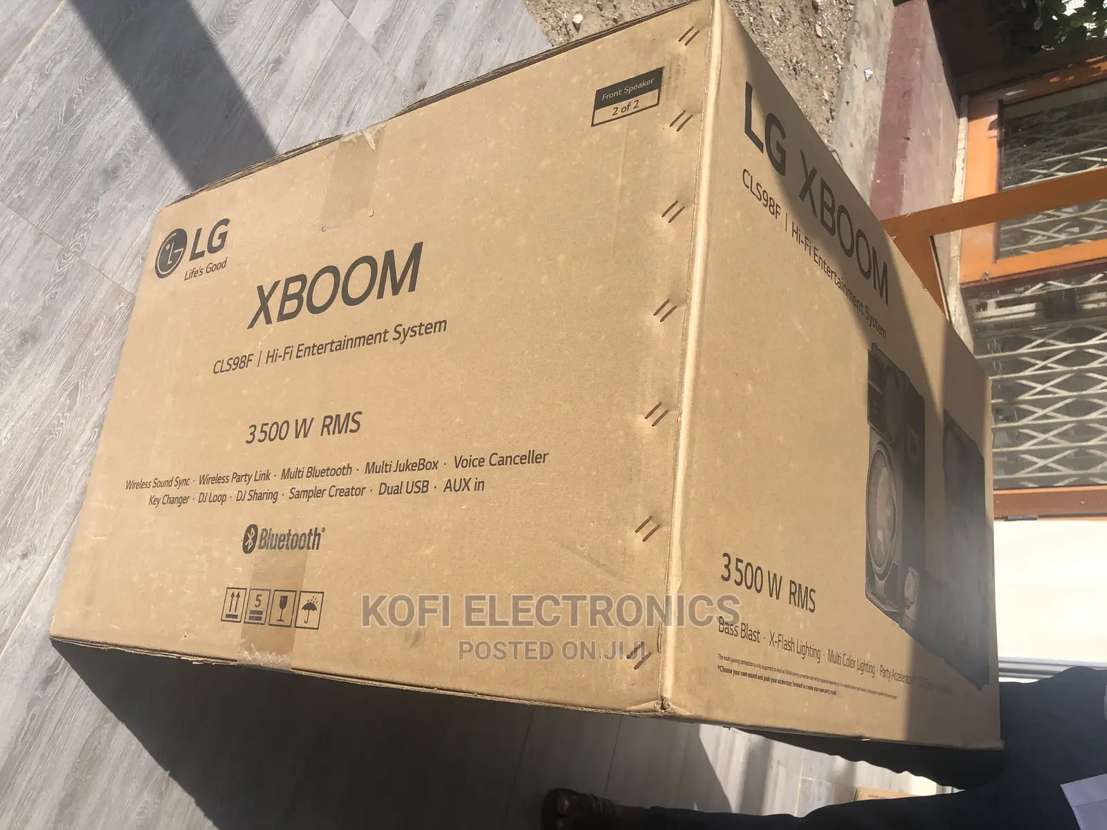 LG Audio Ht Xboom Cls98f 3500W
