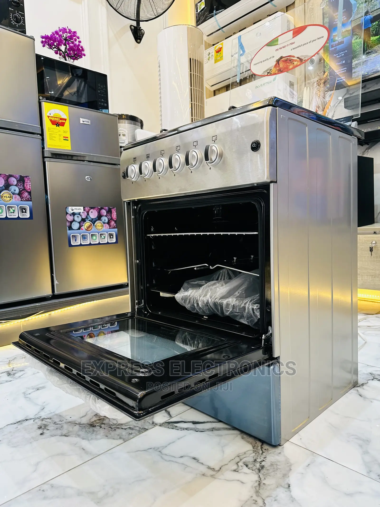 Get Great Offer on New Line 4burner Gas Cooker Oven Grill