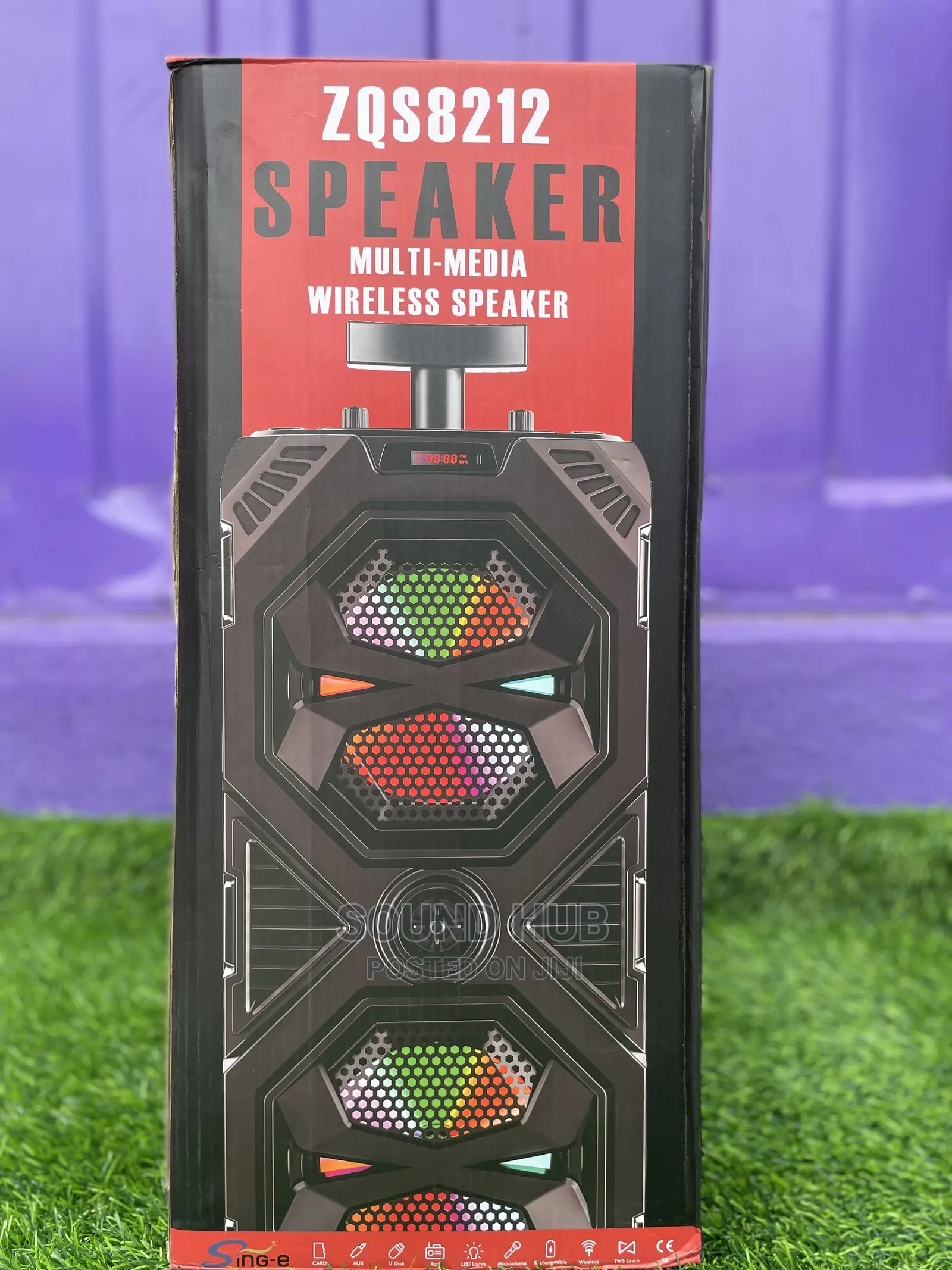 Trolley Speaker 8” X 2