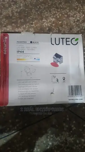Lutec Draco LED Security Lights Motion Sensor Light Outdoor