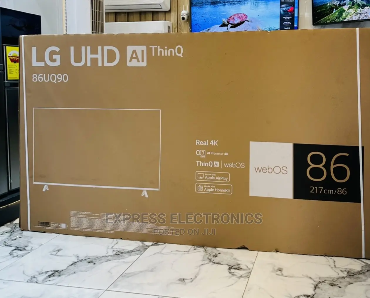 Smart TV With Magic Remote(2022)86”Uq90 LG Tv