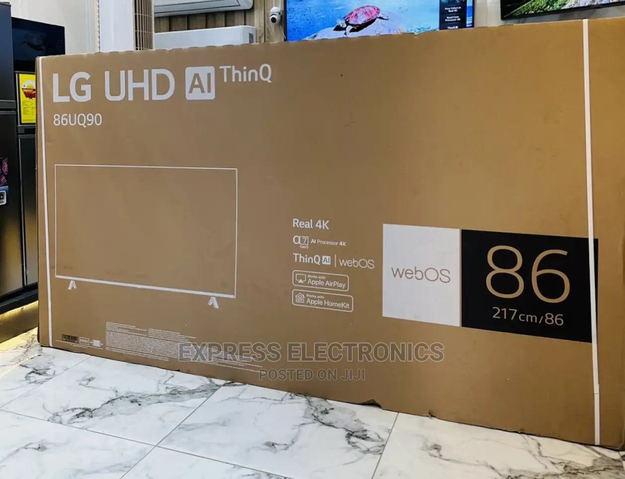Smart TV With Magic Remote(2022)86”Uq90 LG Tv