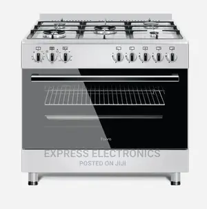 Inox Grey Get Great Offer on 5burner Gas Cooker Oven Grill