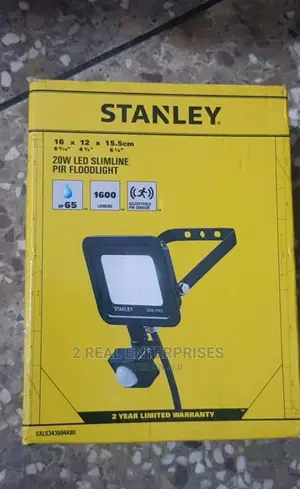 Stanley Light 20w Slimline Pir Floodlight