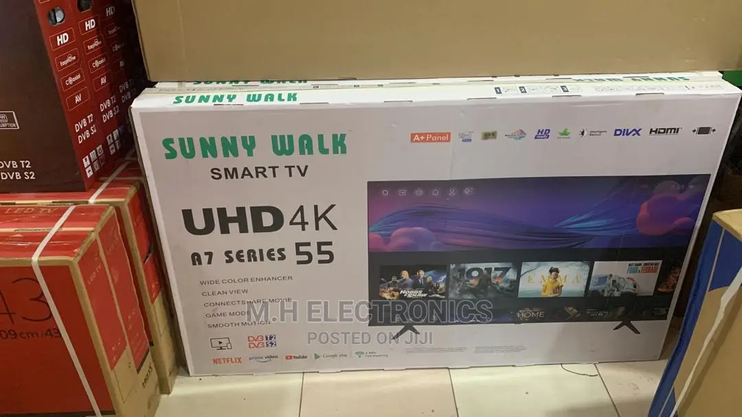 Brand New 55 Sunnywalk Smart Led Tv