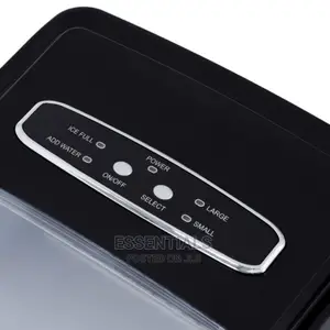 Portable Automatic Ice Maker, 2 Size Ice Cubes