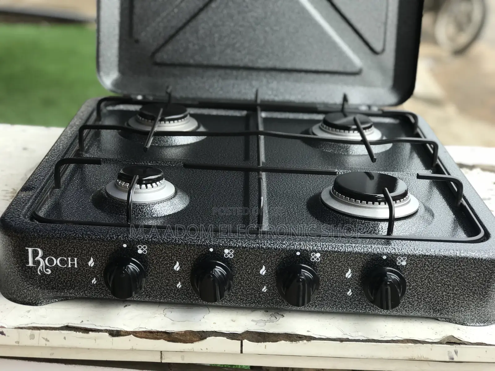 Fresh Black Volcano 4b Tabletop Gas Cooker