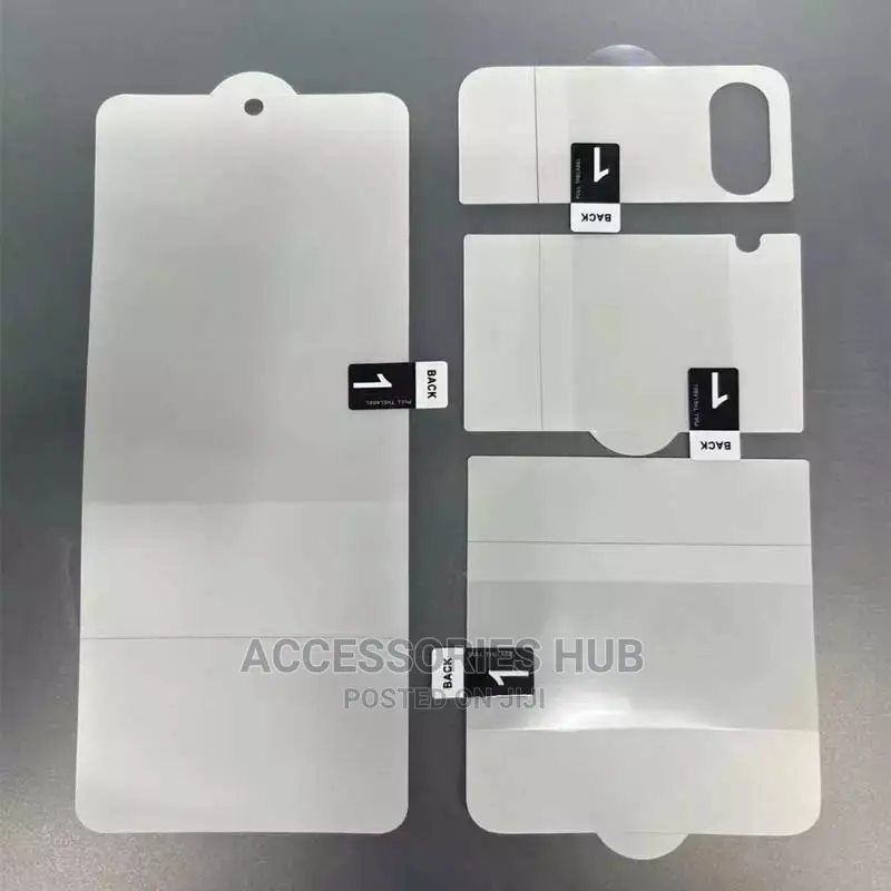 Z Flip 3 and 4 Fiber Screen Protectors