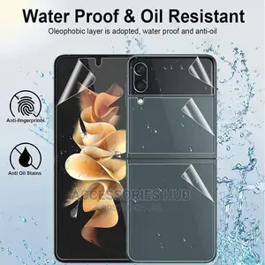 Z Flip 3 and 4 Fiber Screen Protectors