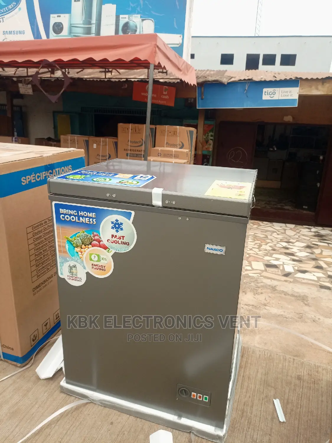 Nasco 150liters Chest Freezer