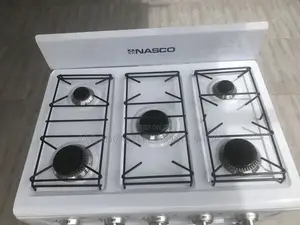 New Nasco 5 Burner Gas Stove With Shelve Stands