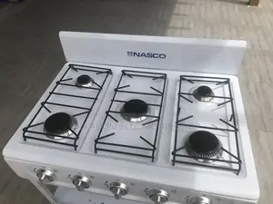 Affordable Nasco 5 Burner Gas Stove With Shelve Stands