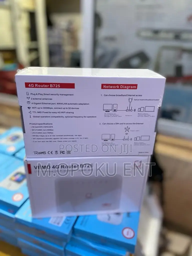 Universal LTE Vemo 4G Router B725