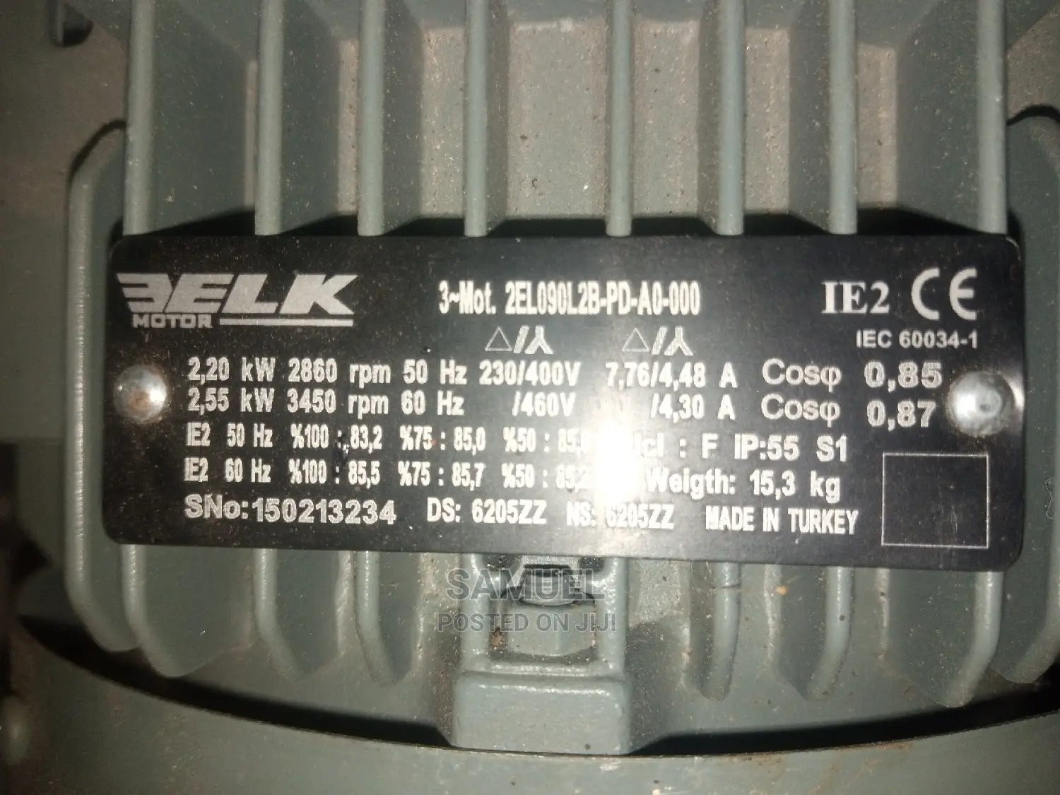 Electric MOTOR From Turkey