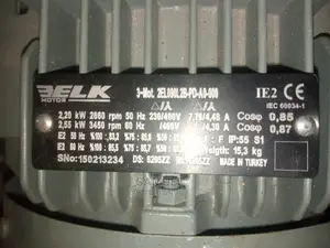 Electric MOTOR From Turkey
