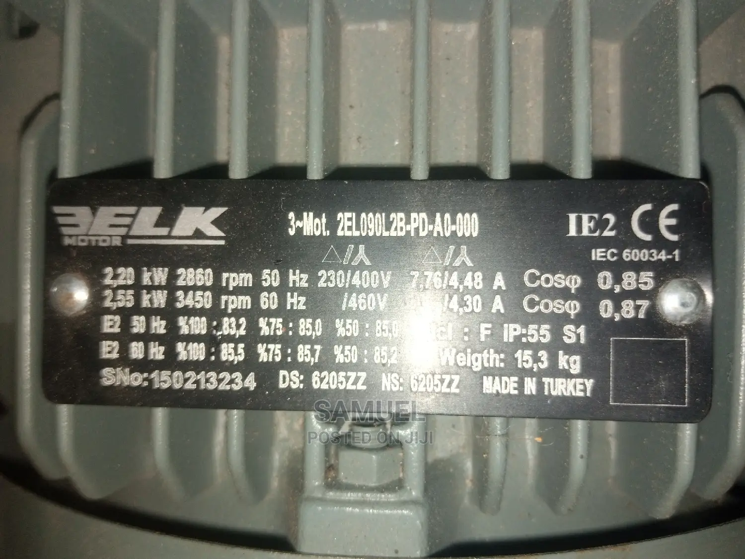 Electric MOTOR From Turkey