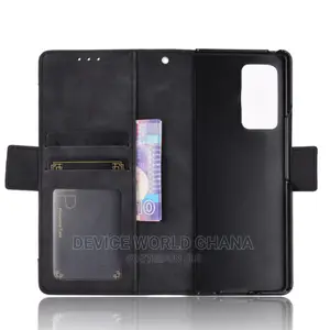 Cess Leather Flip Case for Samsung Z Fold 2