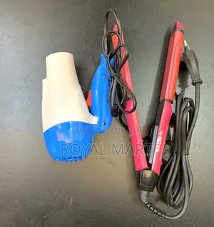 Nova Hand Blower And 2in1 Hair Straightener