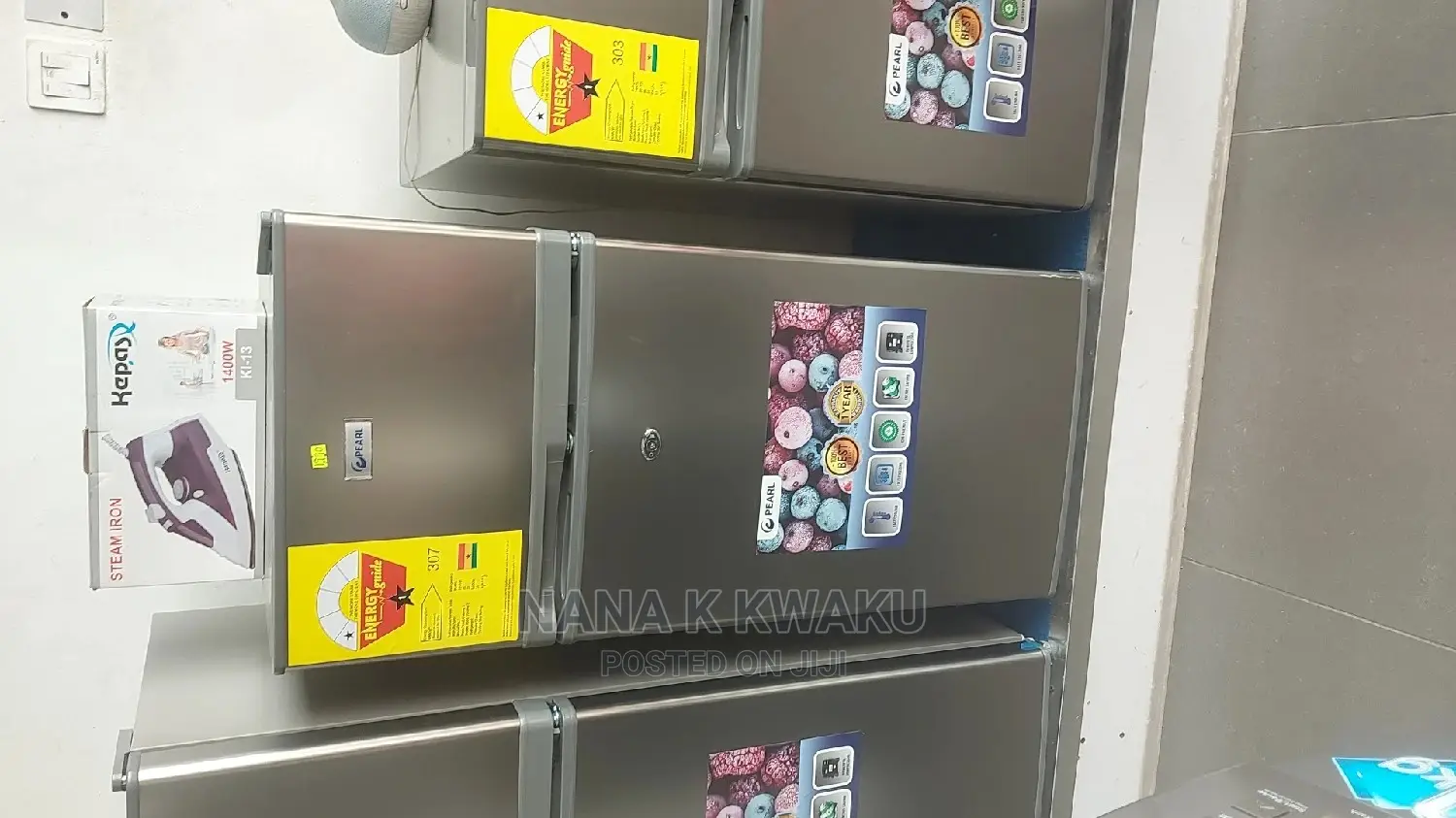 Gh_pearl Pf16 Double Door Fridge