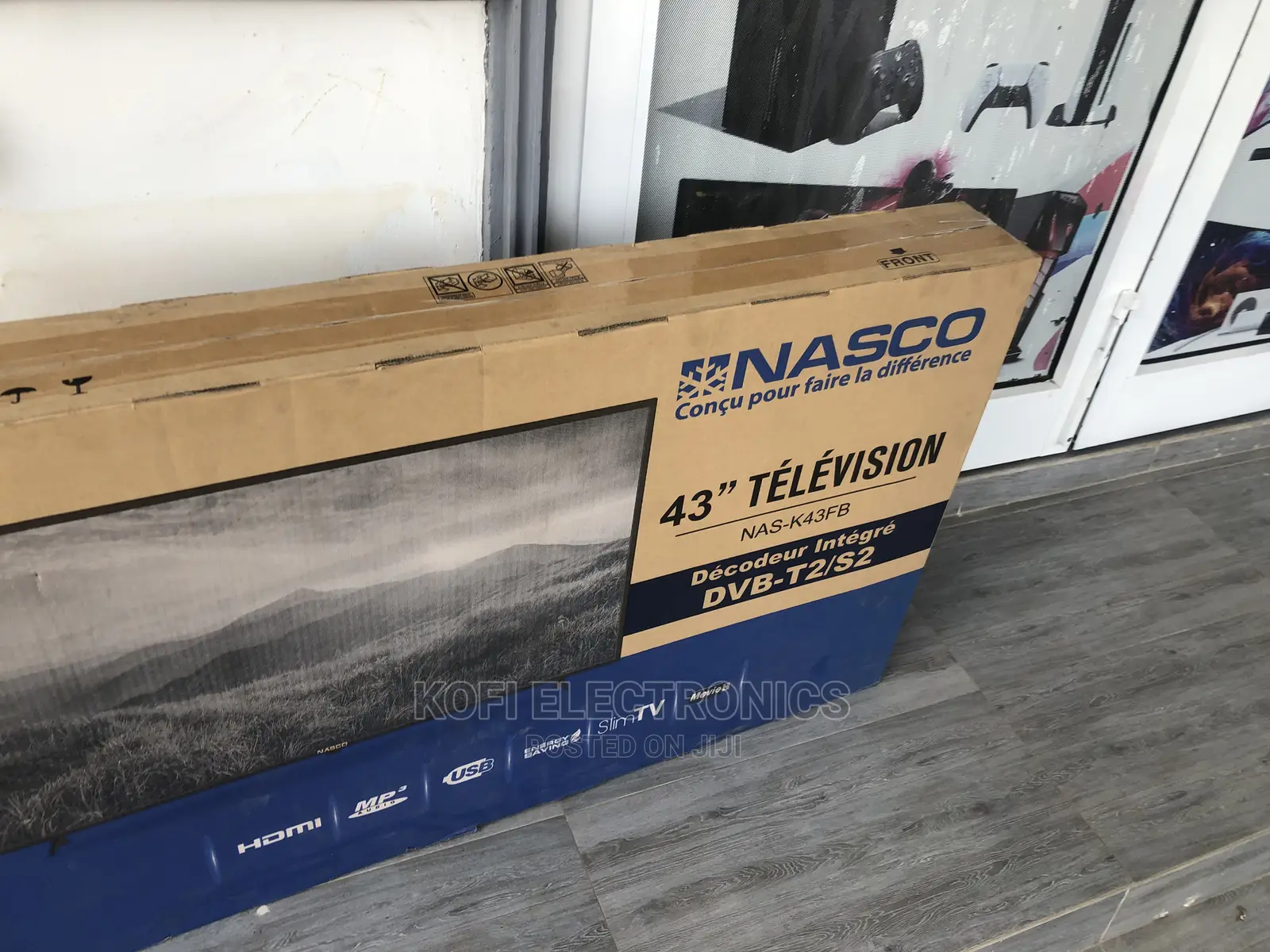Inbuilt Digital Satellite Brand New NASCO 43 FHD TV