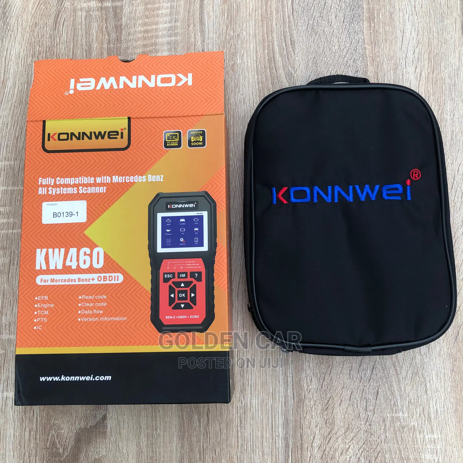 Konnwei KW460 Mercedes-Benz OBD2 Car Diagnostic Scanner