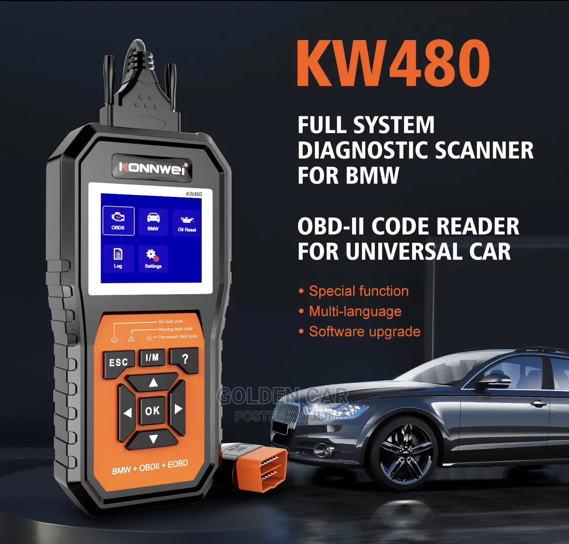 Konnwei KW480 BMW OBD2 Car Diagnostic Scanner