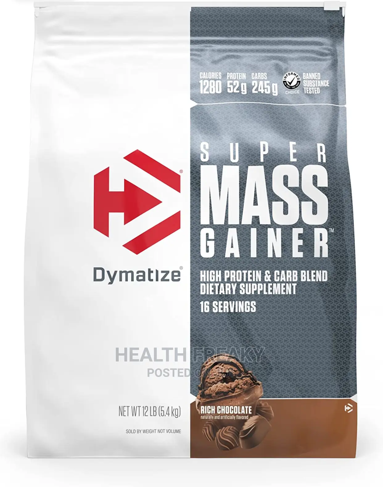 Super Mass Gainer Dymatize Muscle Builder Weight Gain