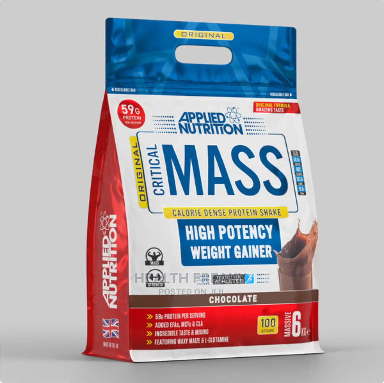 Whey Protein Critical Mass Muscle Builder Weight Gainer 6kg