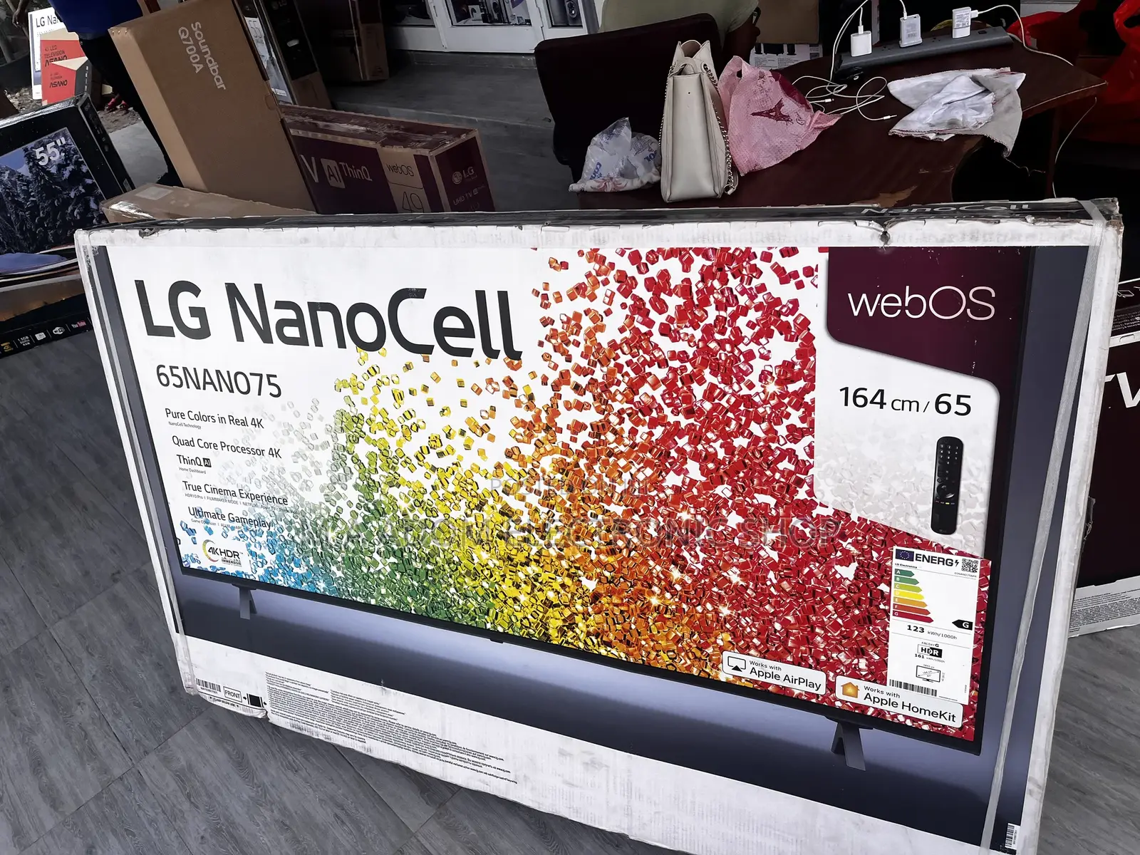 Airslim LG Nanocell NANO75 65'' Smart TV