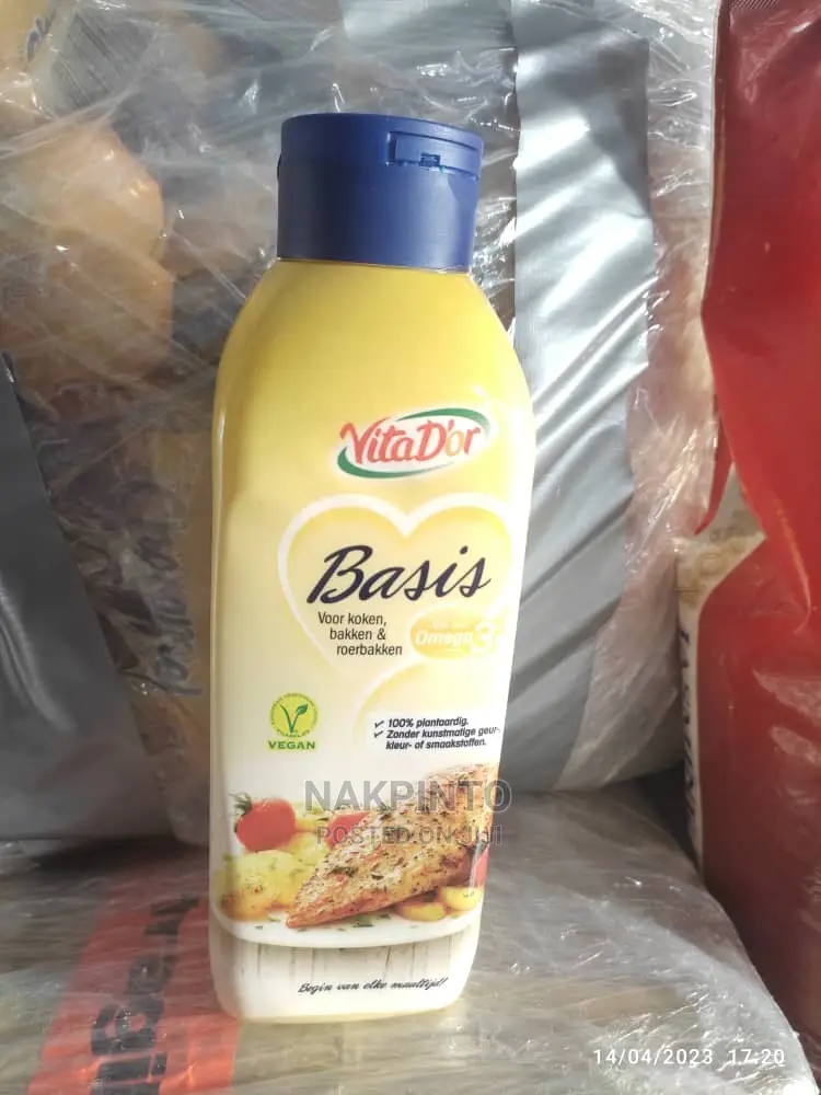 Liquid Margarine 100% Vegan Basis For Cooking, Baking, Roast