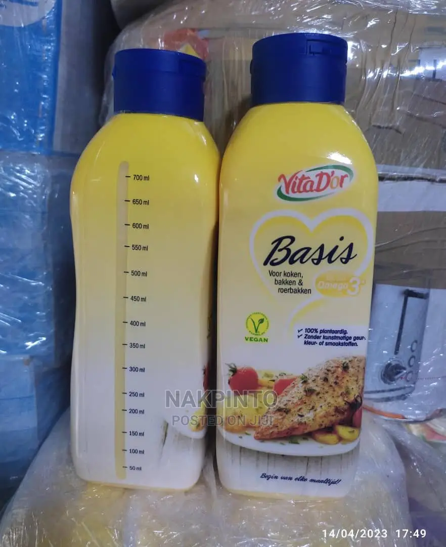 Liquid Margarine 100% Vegan Basis For Cooking, Baking, Roast