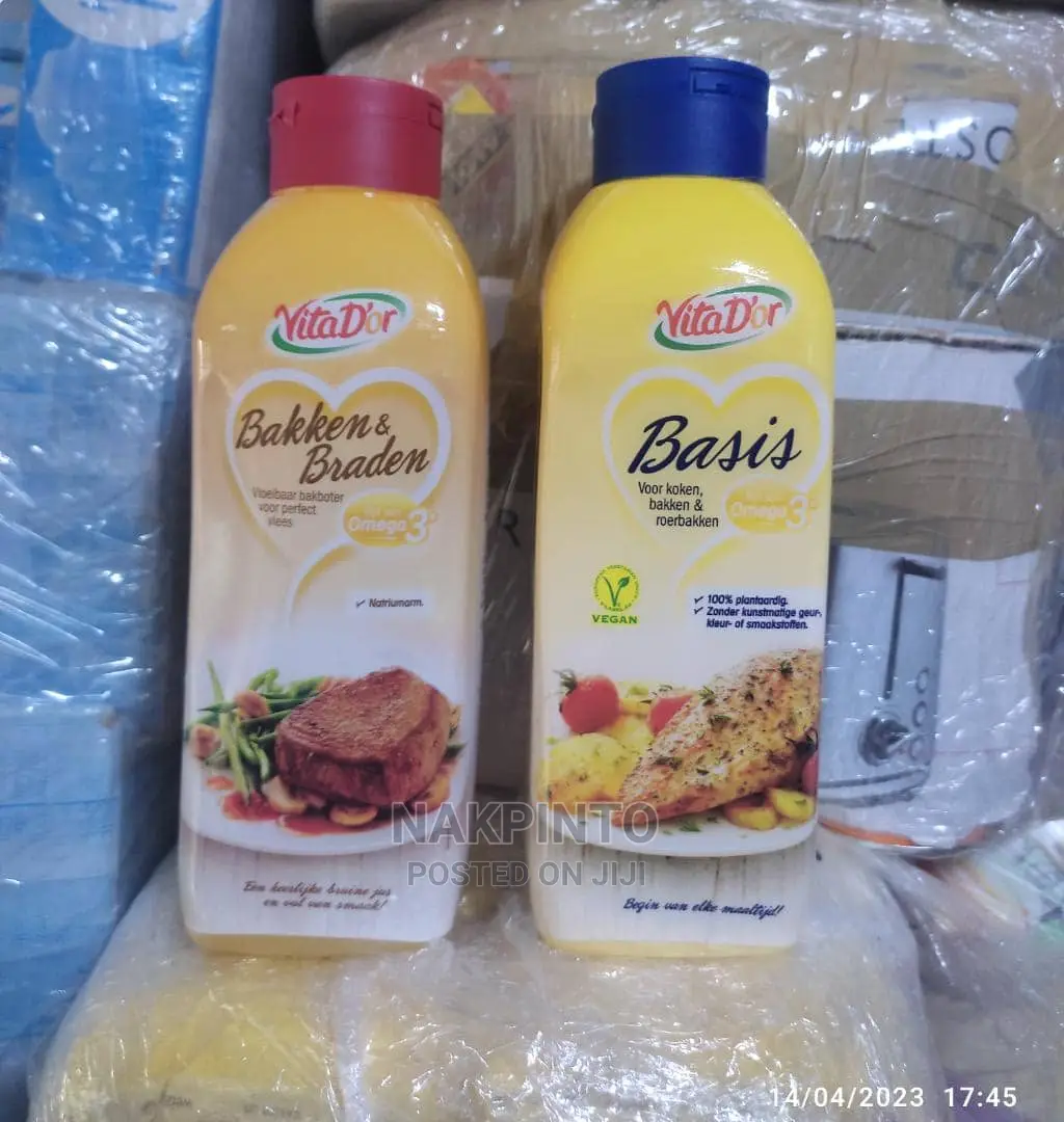 Liquid Margarine 100% Vegan Basis For Cooking, Baking, Roast
