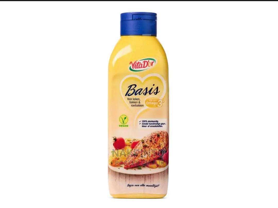 Liquid Margarine 100% Vegan Basis For Cooking, Baking, Roast