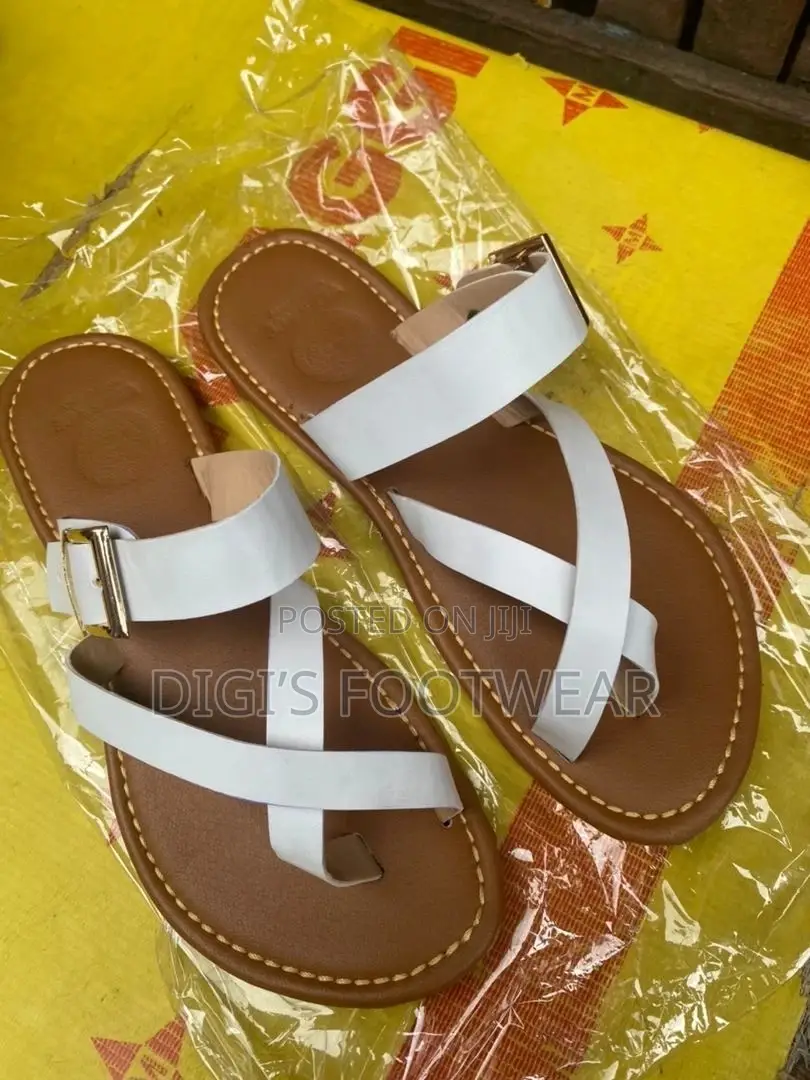 White Ladies Slippers