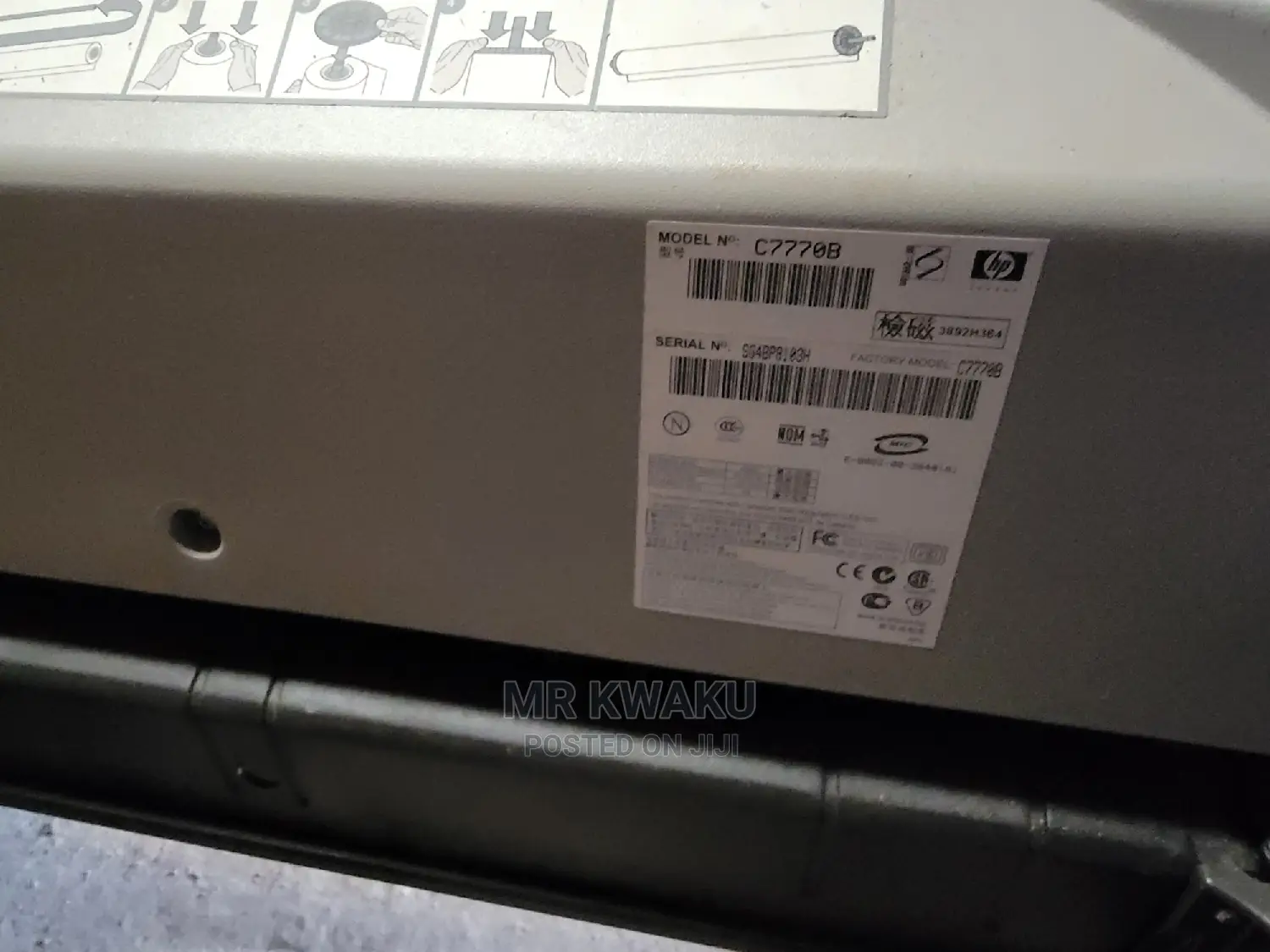 Commercial 6 FEET LARGE FORMAT Printer C777ob From Canada