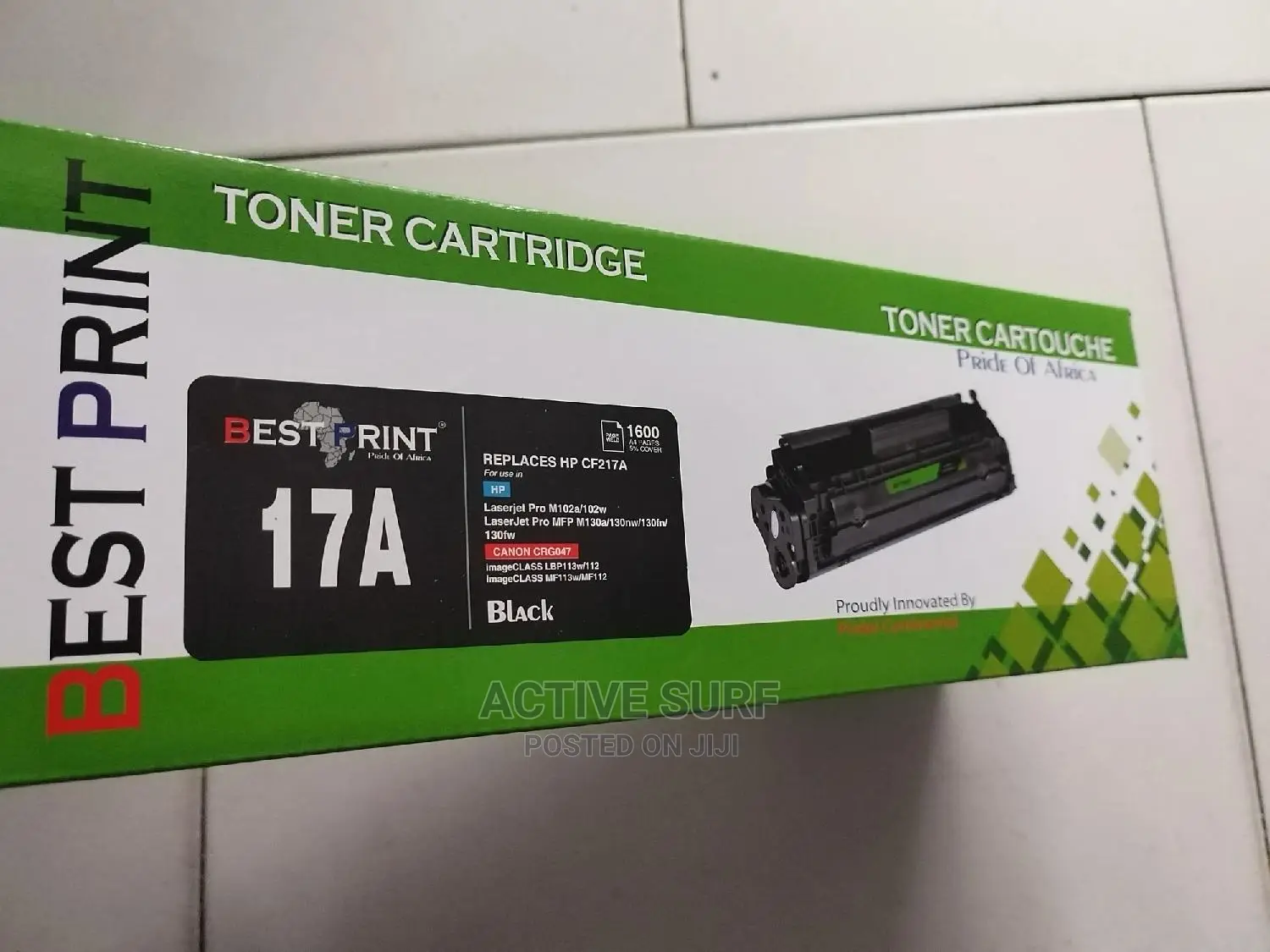 HP Compatible 17A Toner Cartridge.