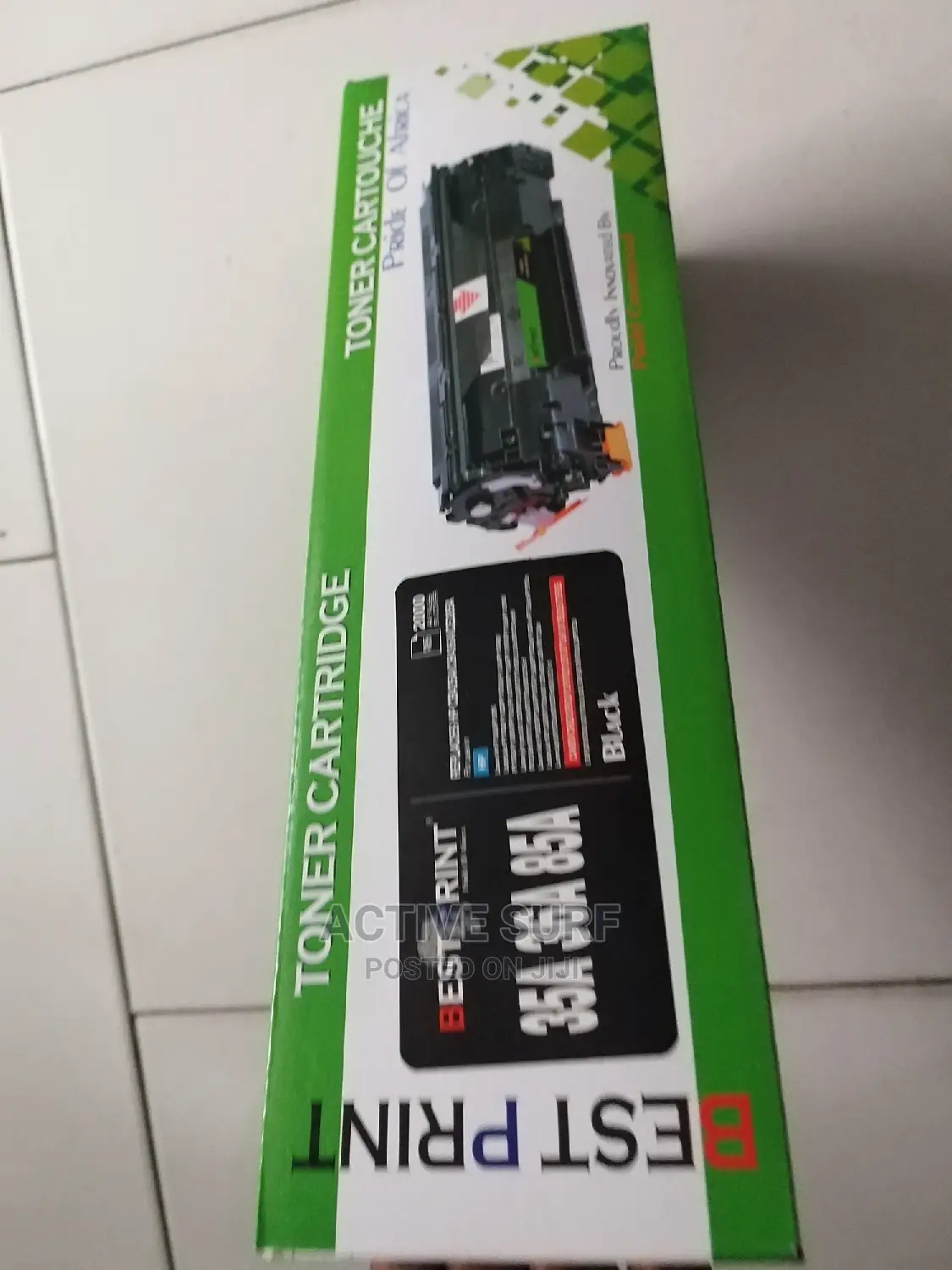 HP Compatible 36A Toner Cartridge.
