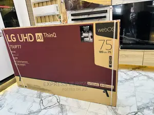 New Arrivals of LG UHD 75”Up77 Tv  Clear Sound