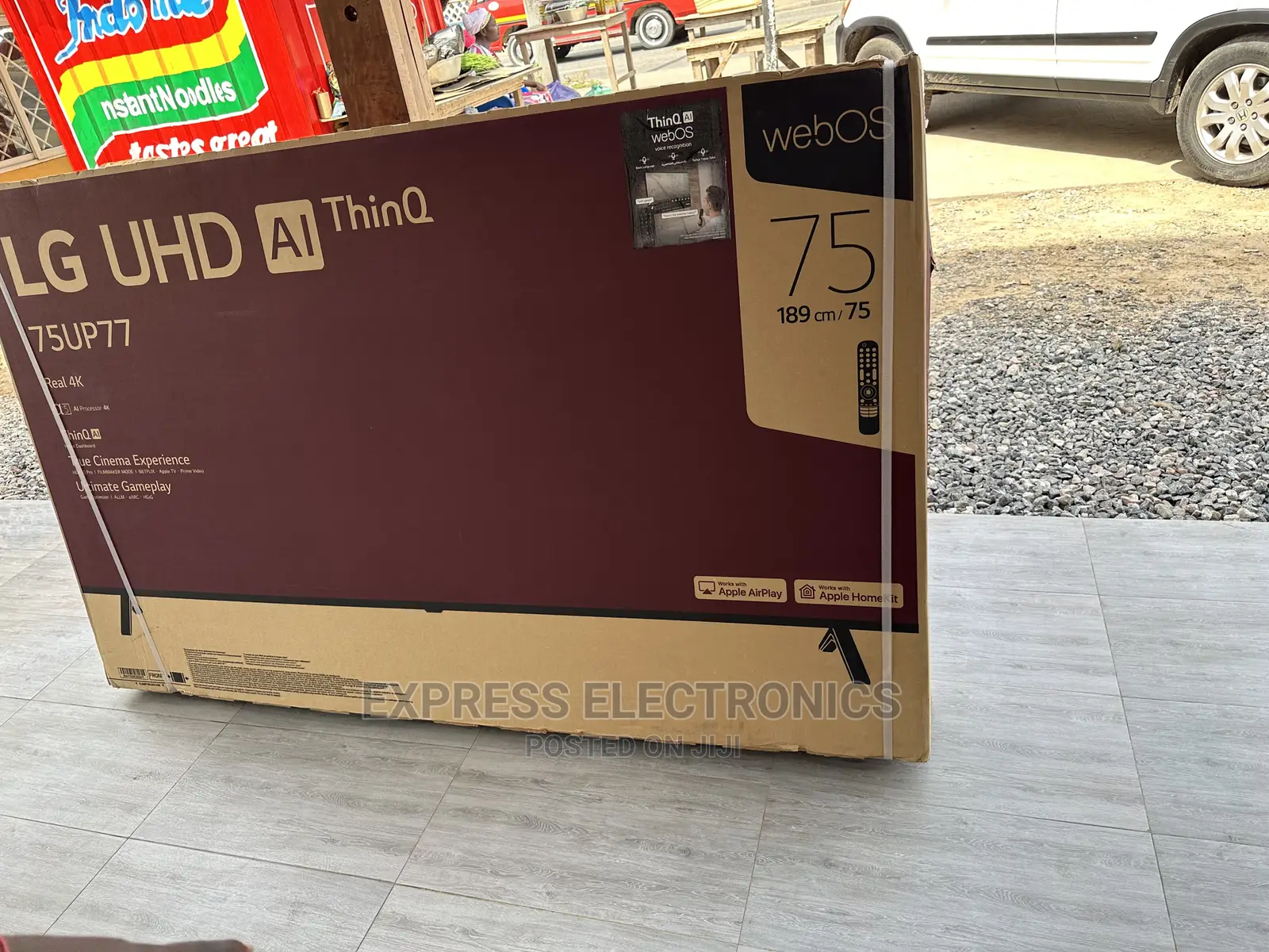 75”Up77 LG UHD Smart Display Tv