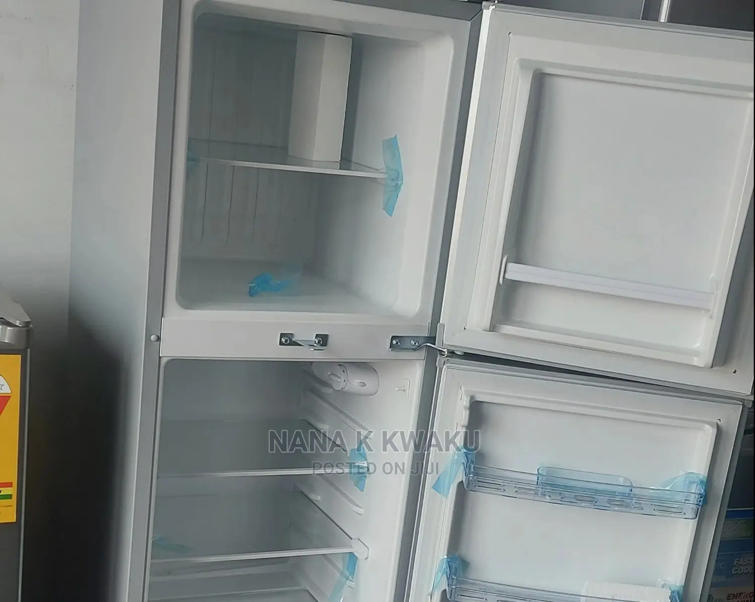 Nasf2-20 Nasco Double Door Fridge With Top Freezer