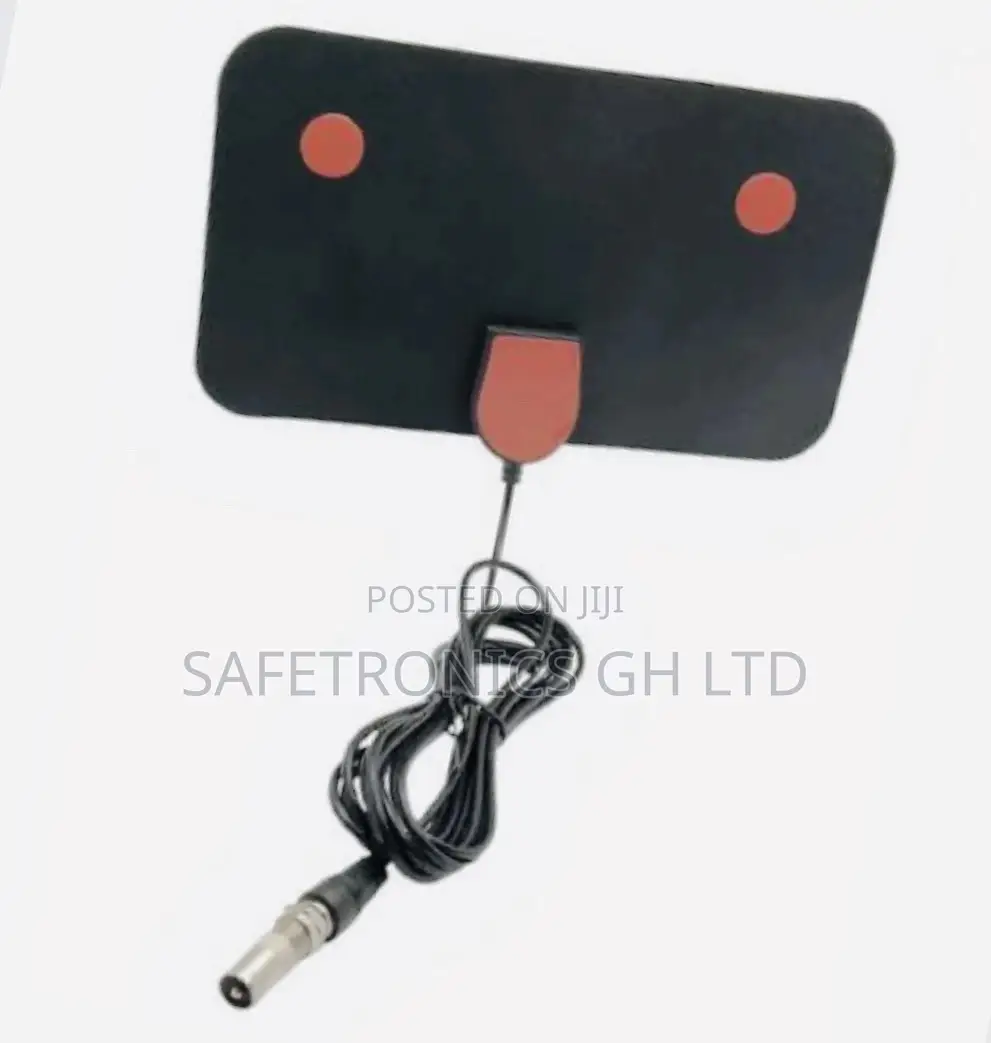 Indoor HD Digital TV Antenna - Black