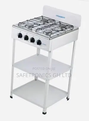 Nasco 4burner Gas Stove With Stand NASGS-K4BSS-S