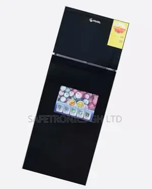 Pearl 138ltr Black Mirror Double Door Fridge PF 20T