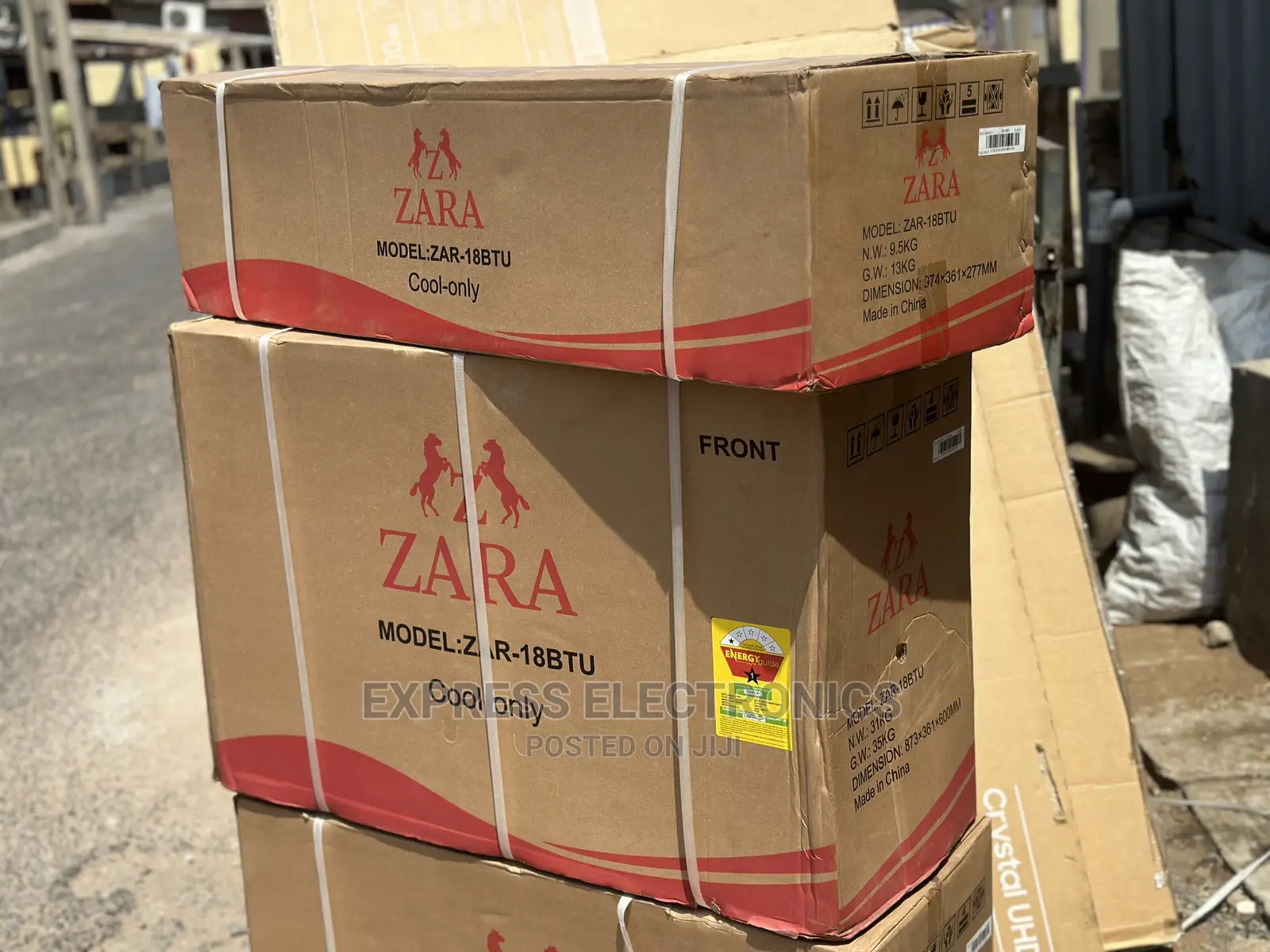 Call for Zara AC White 2hp Split R410