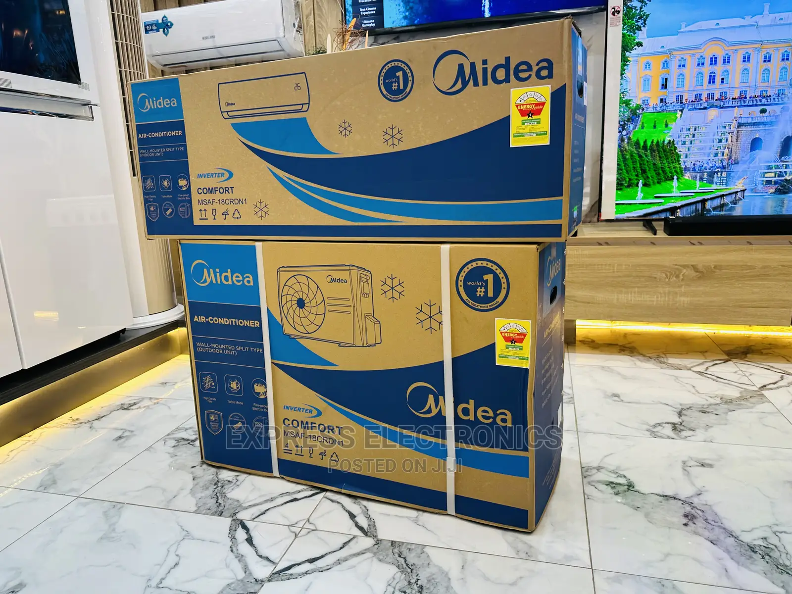 Inverter Midea AC Less Prices Split 2.5hp