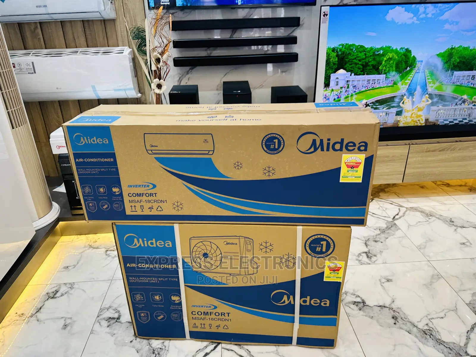 New Arrivals of Midea R410 Gas 1.5hp Split AC