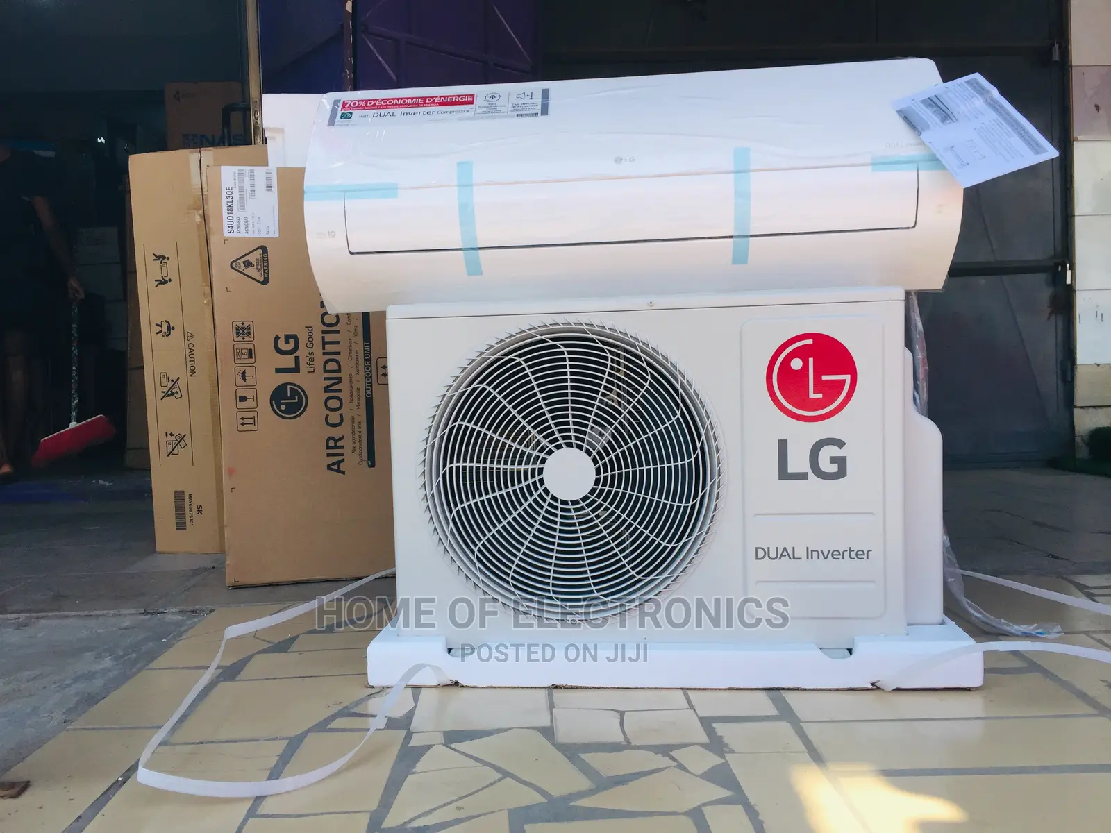 Ultra Cooling LG 2.0HP Dual Inverter R410 Air Condition#*